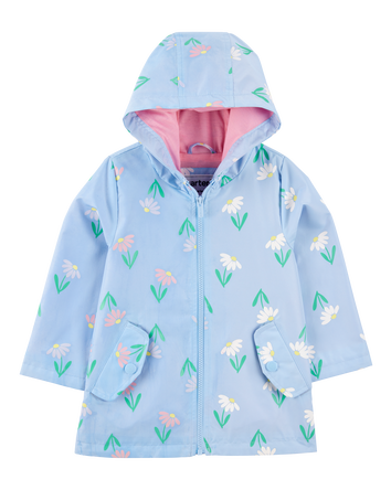 Color Changing Rain Jacket - Blue, 