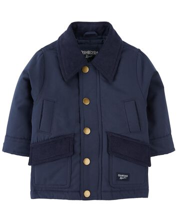 Baby Midweight Button-Front Parka, 