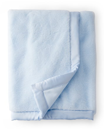Baby Plush Blanket - Blue, 