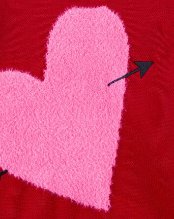 Kid Heart Sweater - Red, 