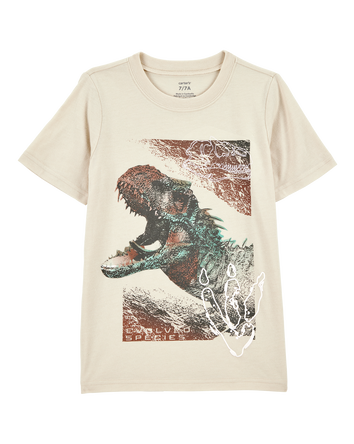 Kid 2-Piece Dinosaur Tee & Shorts Outfit Set, 