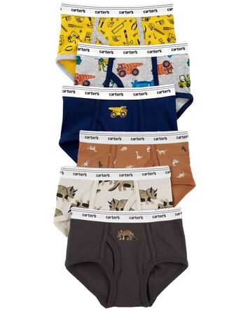 6-Pack Cotton Briefs Underwear
, 
