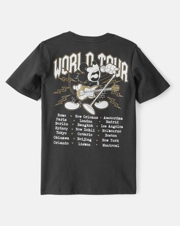 Kid Disney© Mickey Mouse Short-Sleeve Graphic Tee - Black, 