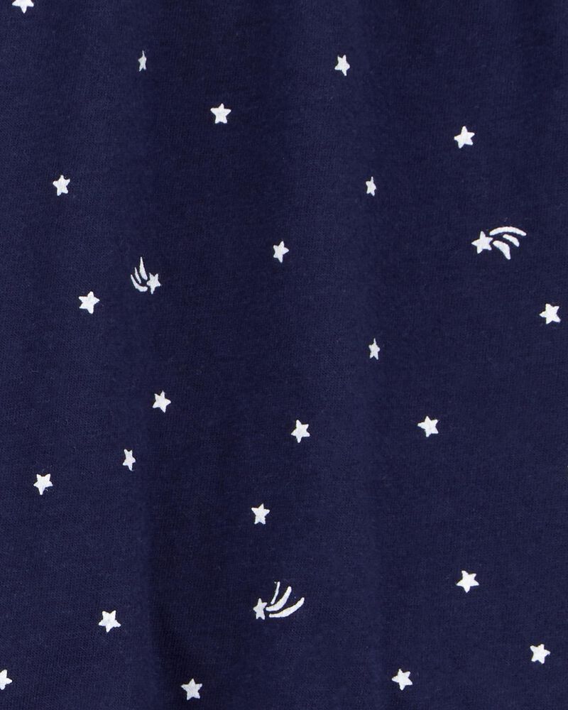 Kid 2-Piece 4th Of July USA Tank & Flowy Pull-On Shorts Set - White/Navy, image 4 of 6 slides