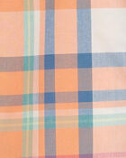 Baby Plaid Button-Front Shirt, image 2 of 3 slides