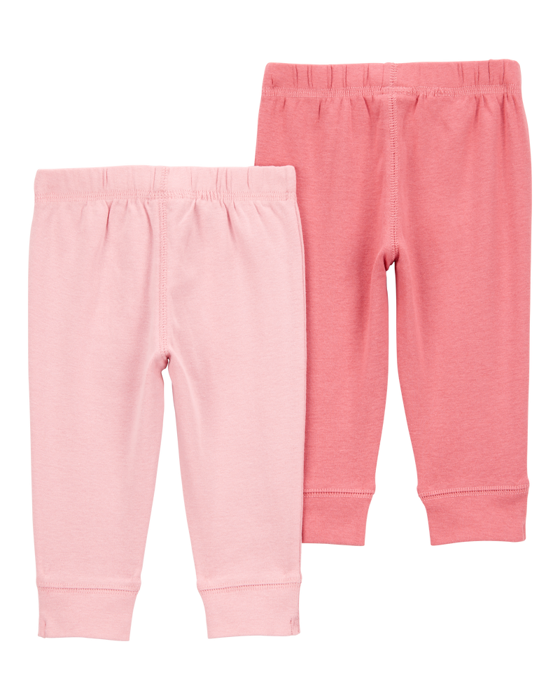 Baby 2-Pack Pull-On Pants, image 2 of 5 slides