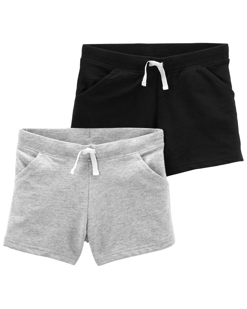Kid 2-Pack French Terry Shorts, image 1 of 1 slides