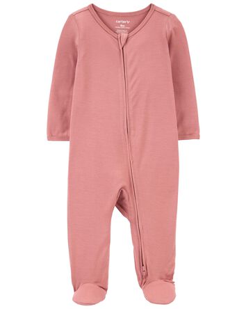 Zip-Up PurelySoft Sleep & Play Pajamas, 