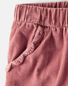 Toddler Girl Cotton Wide-Leg Pants - Pink, image 3 of 5 slides