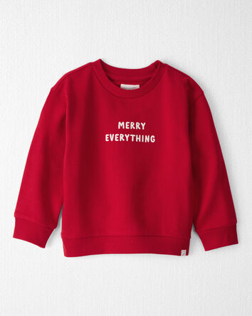 Toddler Merry Everything Pullover Made with Organic Cotton, 