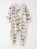 Wildlife Print - Baby Organic Cotton Sleep & Play Pajamas