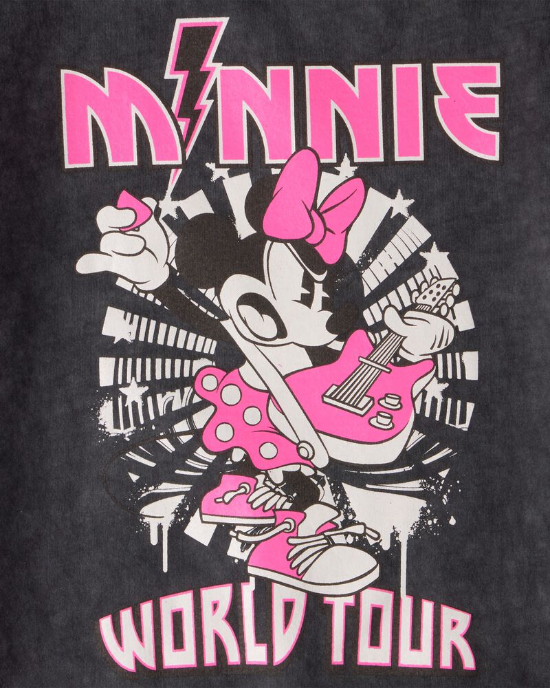 Kid Disney© Minnie Mouse Music Short-Sleeve Graphic Tee - Black/Pink, image 3 of 4 slides