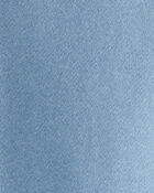 Toddler Boy Solid Fleece Long-Sleeve Sweatshirt - Blue, image 2 of 3 slides