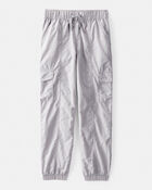 Girls Woven Joggers - Gray, image 1 of 5 slides