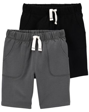 Kid 2-Pack French Terry Shorts, 