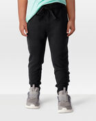 Toddler Pull-On Drawstring Joggers - Black, image 2 of 6 slides