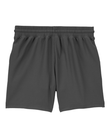 Boys Active Mesh Shorts  - Grey, 