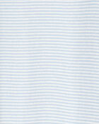 Baby 2-Pack Sleeper Gowns - Blue/White, image 3 of 7 slides