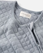 Baby Doubleknit Zip Wearable Blanket, image 3 of 5 slides
