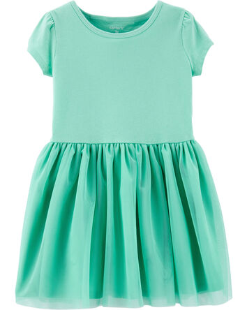 Toddler Tutu Jersey Dress, 