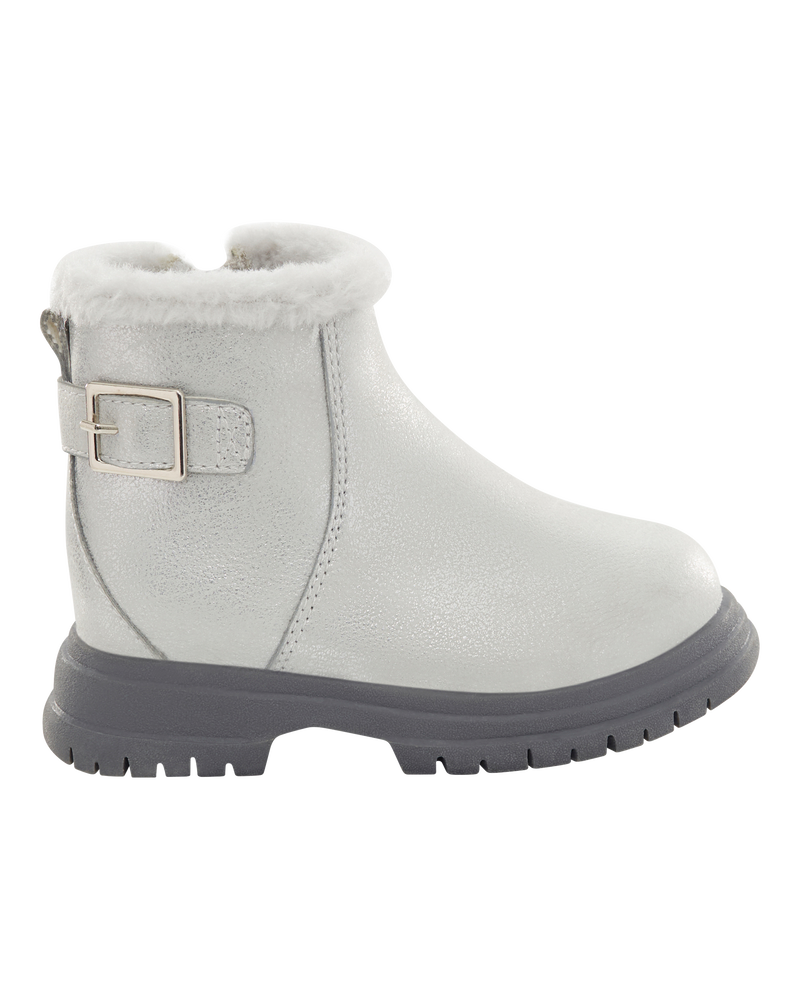 Kid Fur-Lined Boots, image 2 of 7 slides