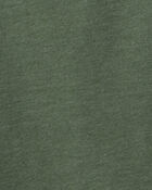 Toddler Boy Long-Sleeve Pocket Tee - Dark Green, image 2 of 3 slides