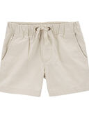 Ivory - Toddler Pull-On Terrain Shorts