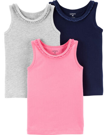 Baby 3-Pack Jersey Tanks, 