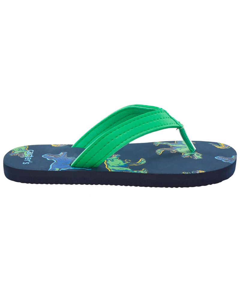 Dinosaur Flip Flops, image 6 of 6 slides