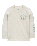 Baby Wild One Long-Sleeve Graphic Tee - Cream, image 1 of 5 slides