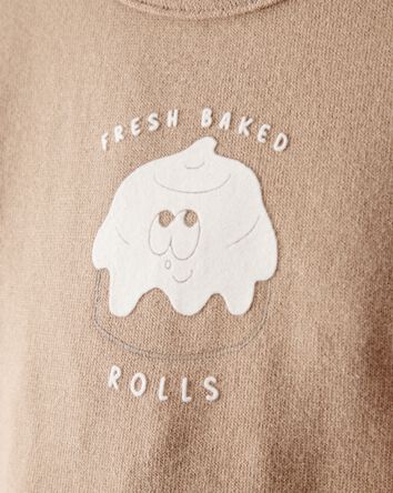 Baby Boy Baked Rolls Long-Sleeve Tee - Brown, 