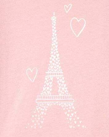 Kid Eiffel Tower Graphic Tee, 