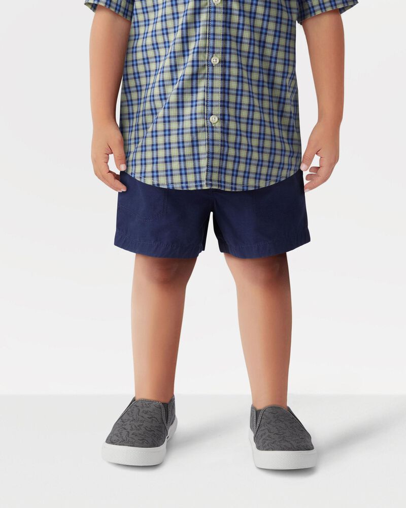 Toddler Pull-On Terrain Shorts, image 1 of 6 slides