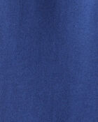Toddler Boy Solid Fleece Cotton Jogger - Navy, image 3 of 4 slides