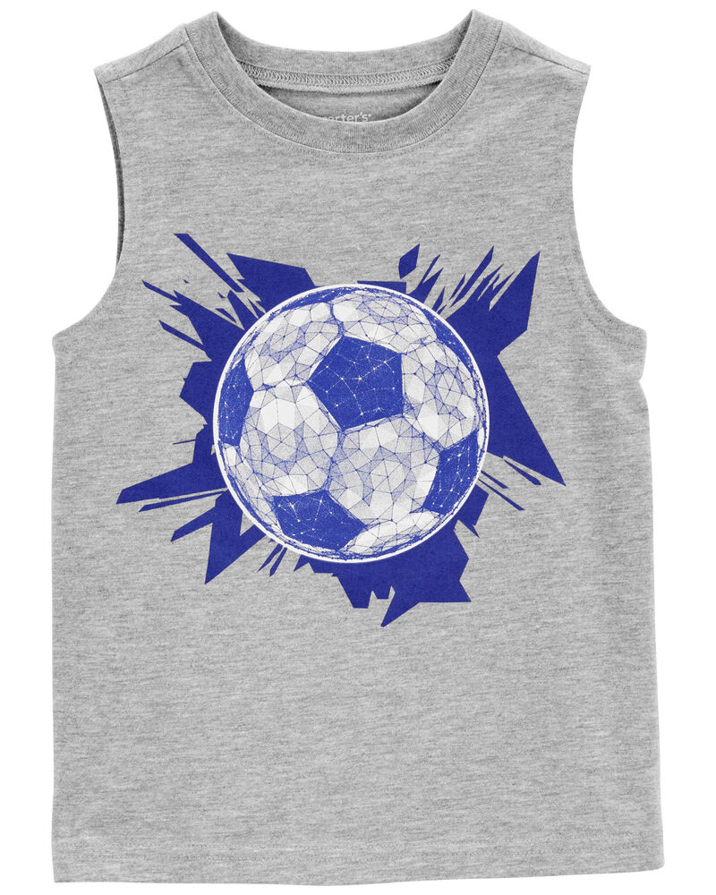 Baby Soccer Graphic Tank, image 1 of 3 slides