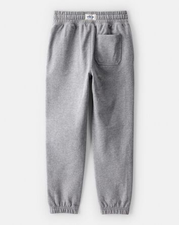 Boys DayDream Fleece Active Drawstring Jogger - Grey, 