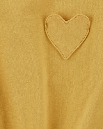 Toddler Tie-Front Jersey Tee, 