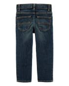 Toddler Faded Dark Wash Straight-Leg Jeans, image 2 of 5 slides