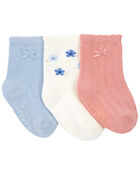 Baby 3-Pack Booties, image 1 of 2 slides