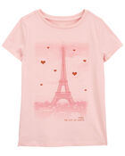 Kid Love Paris Graphic Tee, image 1 of 3 slides