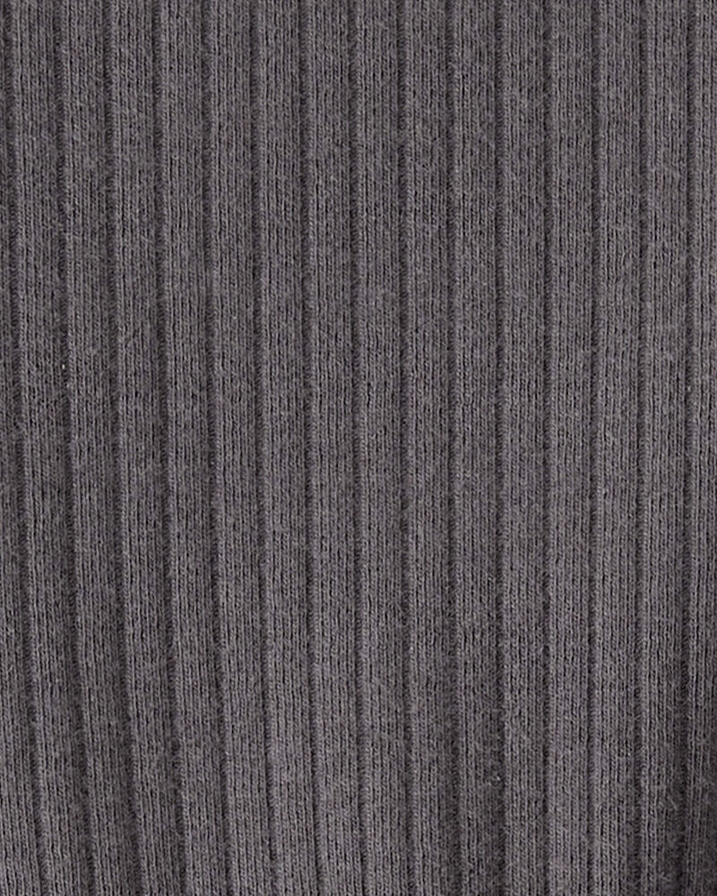 Toddler Girl Long-Sleeve Peplum Top - Black, image 2 of 3 slides