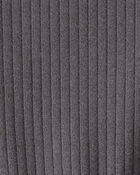 Toddler Girl Long-Sleeve Peplum Top - Black, image 2 of 3 slides
