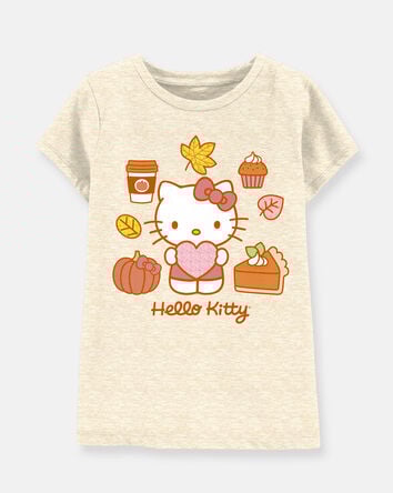 Kid Hello Kitty Short-Sleeve Graphic Tee - Oatmeal, 