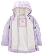 Toddler Lavender Shine Mid-Weight Fleece-Lined Jacket, image 2 of 3 slides