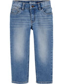 Natural Indigo - Toddler Medium Blue Wash Classic Jeans