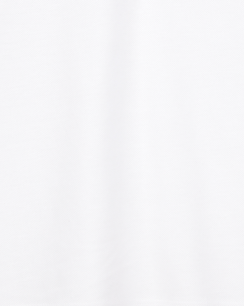 Kid Pique Uniform Polo Shirt - White, 