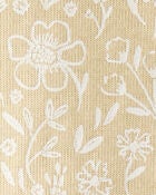 Baby Floral Print Organic Cotton 2-Piece Pajamas, image 3 of 4 slides