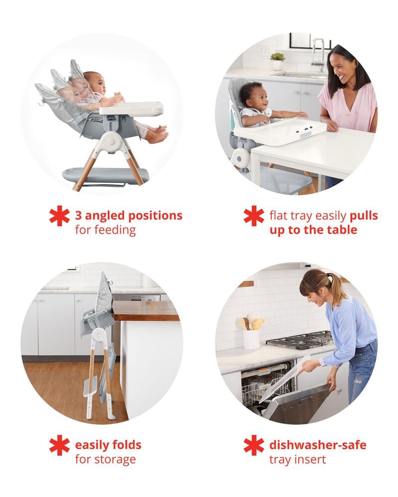 Sit-To-Step High Chair, image 9 of 9 slides