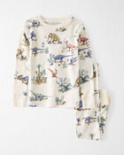 Toddler Organic Cotton Pajamas Set, image 1 of 5 slides