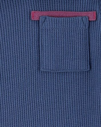 Baby 2-Piece Thermal Hooded Bodysuit Pant Set, 